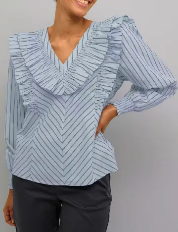 Bluza Kaffe, albastru