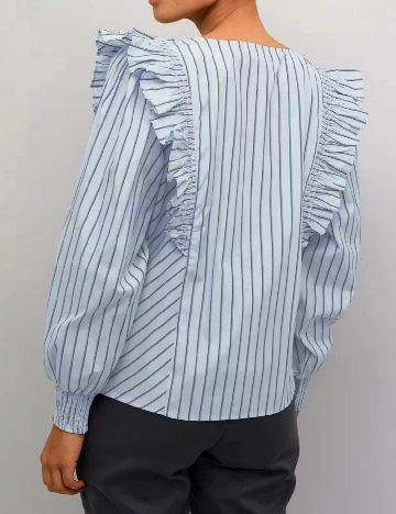 Bluza Kaffe, albastru