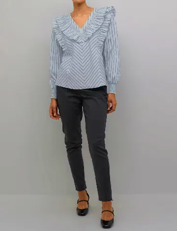 Bluza Kaffe, albastru