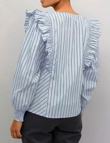 Bluza Kaffe, albastru