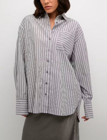 Camasa Oversize Kaffe, gri