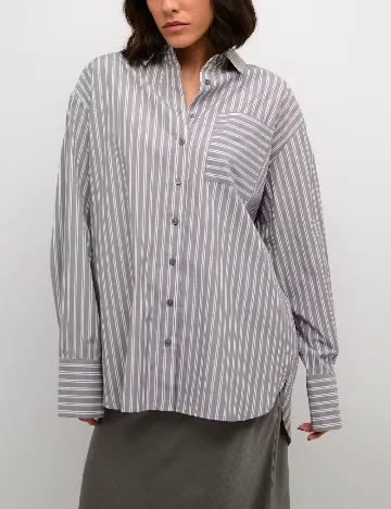 Camasa Oversize Kaffe, gri