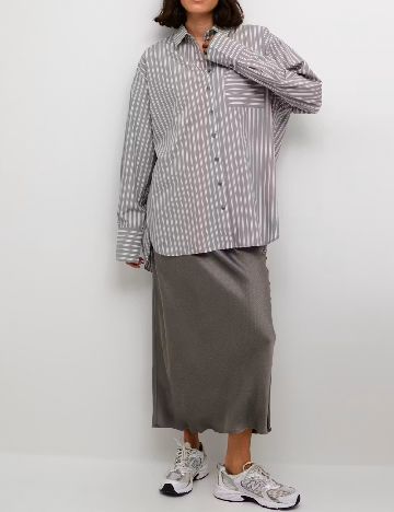 Camasa Oversize Kaffe, gri