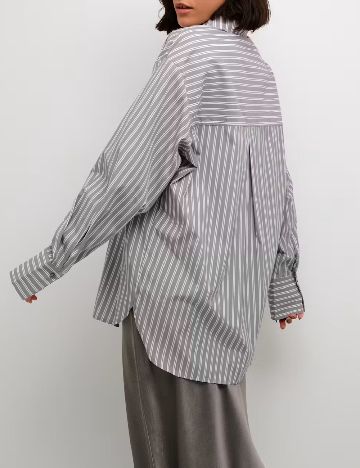Camasa Oversize Kaffe, gri