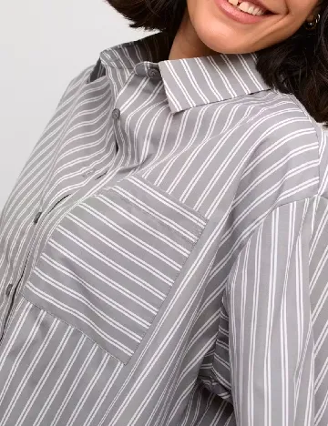 Camasa Oversize Kaffe, gri