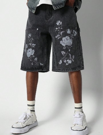 Pantaloni scurti SUMWON, negru