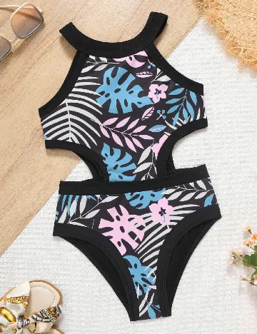 Costum de baie Shein Kids, mix culori