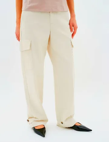 Pantaloni InWear, crem