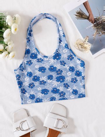 Top SHEIN, albastru