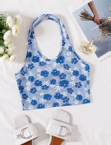 Top SHEIN, albastru