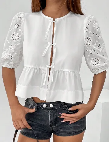 Bluza SHEIN, alb