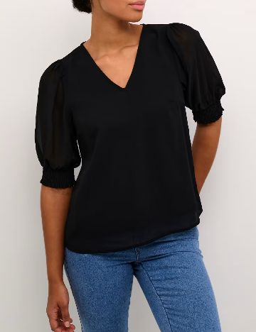 Bluza Kaffe, negru
