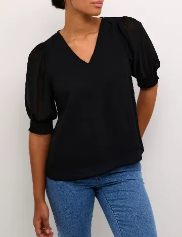 Bluza Kaffe, negru