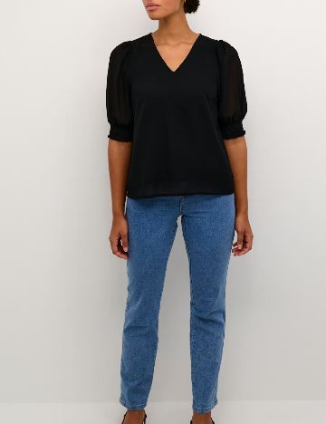 Bluza Kaffe, negru