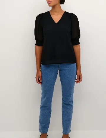 Bluza Kaffe, negru