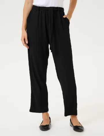 Pantaloni Kaffe, negru