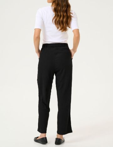 Pantaloni Kaffe, negru