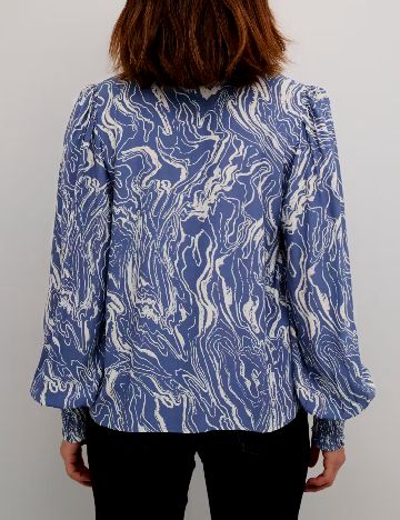 Bluza Kaffe, albastru