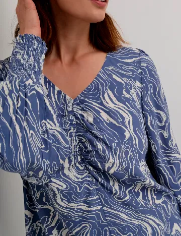 Bluza Kaffe, albastru