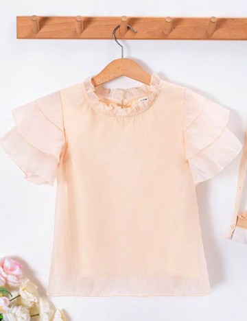 Rochie Shein Kids, crem