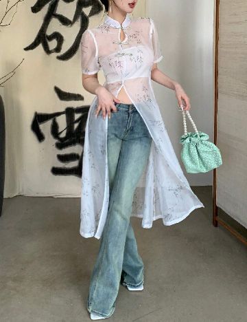 Bluza Dazy, alb