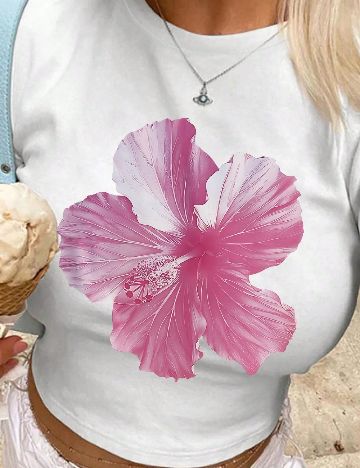 Top SHEIN, alb