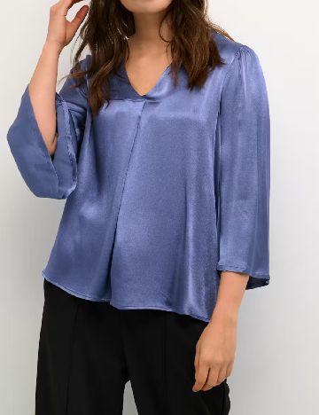 Bluza Kaffe, albastru