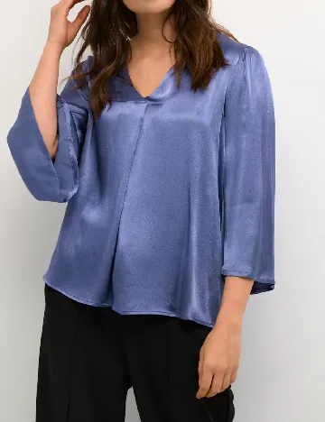 Bluza Kaffe, albastru