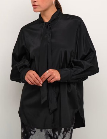 Camasa Oversize Kaffe, negru