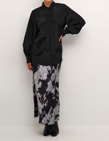 Camasa Oversize Kaffe, negru