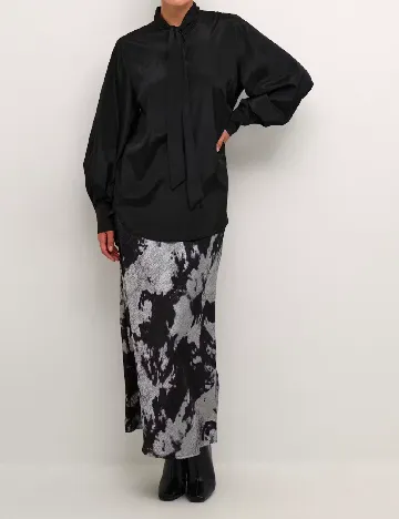 Camasa Oversize Kaffe, negru