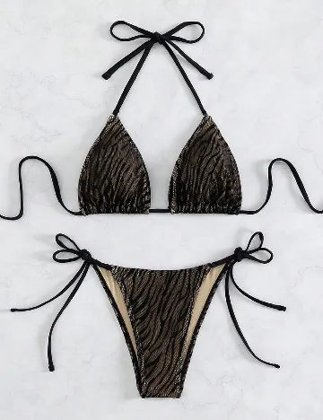 Costum de baie SHEIN, negru