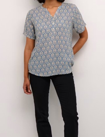 Bluza Kaffe, albastru