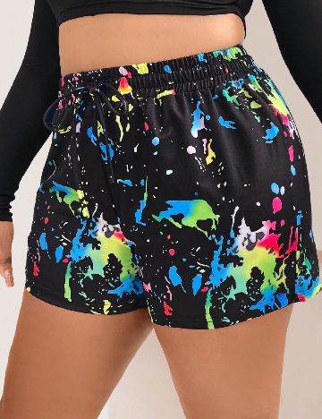 Pantaloni scurti SHEIN CURVE, mix culori