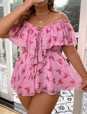 Bluza SHEIN CURVE, rox