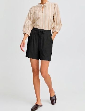 Pantaloni scurti b.young, negru