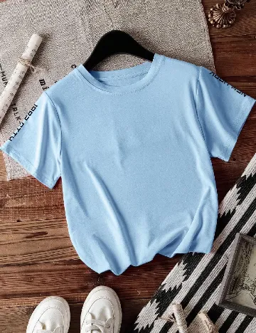 Tricou SHEIN, bleu