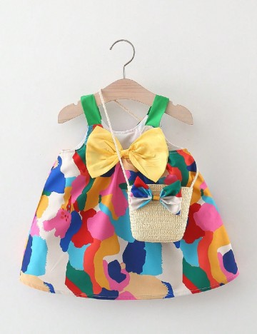 Rochie Shein Kids, mix culori