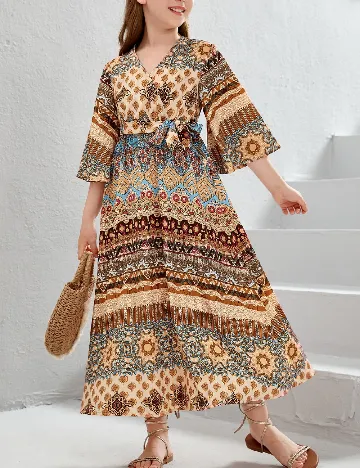 Rochie Shein Kids, mix culori