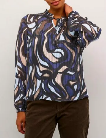 Bluza Kaffe, mix culori
