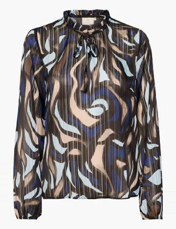 Bluza Kaffe, mix culori