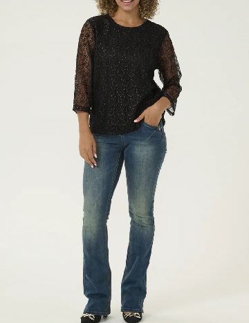 Bluza Cream, negru