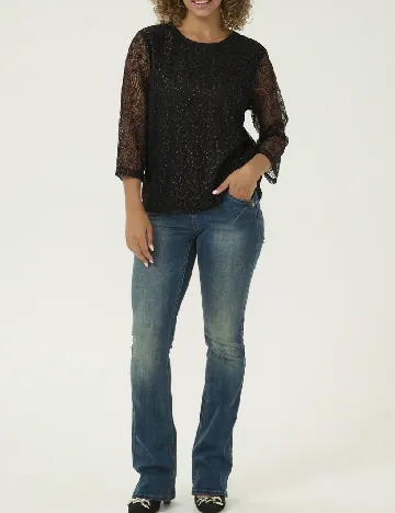 Bluza Cream, negru