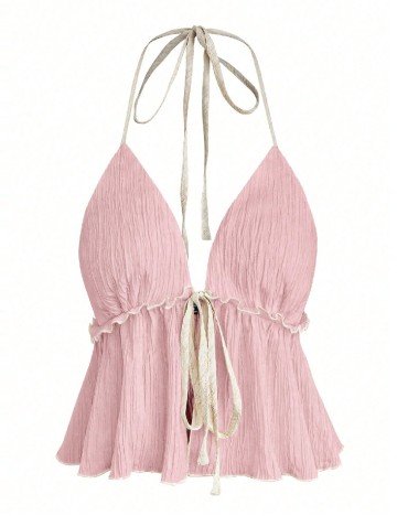 Top SHEIN CURVE, roz