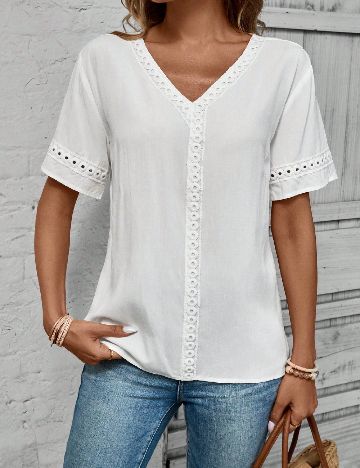 Bluza SHEIN, alb