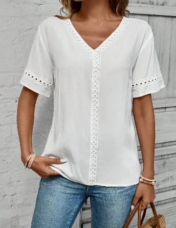 Bluza SHEIN, alb