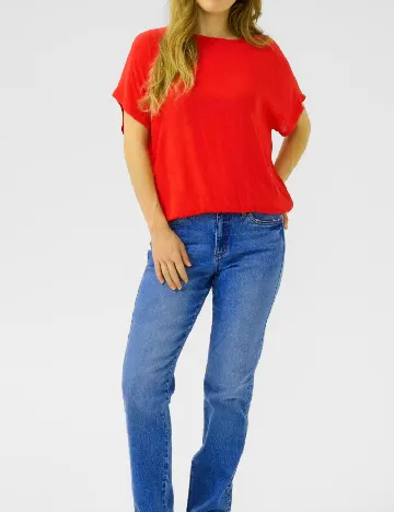 Bluza Kaffe, rosu