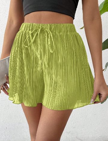 Pantaloni scurti SHEIN, verde