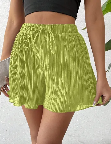 Pantaloni scurti SHEIN, verde