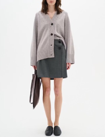 Fusta InWear, gri